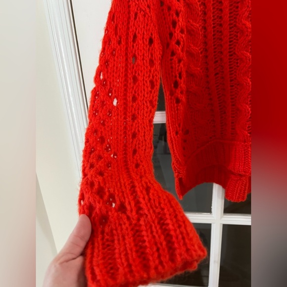 Free People Cable Knit Sweater - Size S - Picture 5 of 9